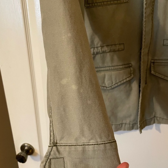 American Eagle Outfitters Chore Utility Field Hooded Army Green Jacket Size XS - Picture 4 of 7